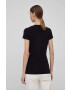 Armani Exchange Тениска дамски в черно - Pepit.bg
