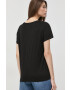 Armani Exchange Тениска в черно - Pepit.bg