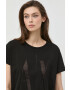 Armani Exchange Тениска в черно - Pepit.bg