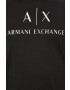 Armani Exchange Тениска в черно с принт - Pepit.bg