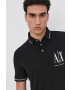 Armani Exchange Тениска с яка - Pepit.bg