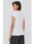 Armani Exchange Топ в бяло - Pepit.bg
