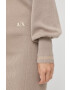 Armani Exchange Вълнена рокля - Pepit.bg