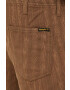 Billabong Памучен къс панталон X Wrangler в кафяво - Pepit.bg
