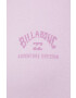 Billabong Суичър в розово с изчистен дизайн - Pepit.bg