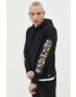 Billabong Суичър x Keith Haring в черно с качулка с принт - Pepit.bg