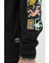 Billabong Суичър x Keith Haring в черно с качулка с принт - Pepit.bg