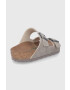 Birkenstock Чехли Arizona мъжки в сиво - Pepit.bg