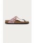 Birkenstock Чехли дамски в лилаво с равна подметка - Pepit.bg