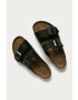 Birkenstock Чехли от набук Arizona в черно - Pepit.bg