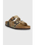 Birkenstock Чехли ARIZONA SFB в зелено 1024651 - Pepit.bg