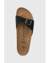Birkenstock Чехли Madrid дамски в черно - Pepit.bg