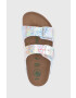 Birkenstock Детски чехли в сребристо - Pepit.bg