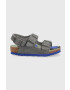 Birkenstock Детски сандали Milano в сиво - Pepit.bg