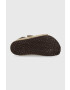 Birkenstock Детски сандали от велур Milano в бежово - Pepit.bg
