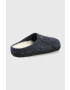 Birkenstock Детски вълнени пантофи в тъмносиньо - Pepit.bg