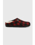 Birkenstock Детски вълнени пантофи в червено - Pepit.bg