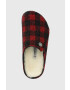 Birkenstock Детски вълнени пантофи в червено - Pepit.bg