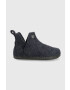 Birkenstock Детски вълнени пантофи в тъмносиньо - Pepit.bg