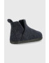 Birkenstock Детски вълнени пантофи в тъмносиньо - Pepit.bg
