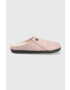 Birkenstock Детски вълнени пантофи в розово - Pepit.bg