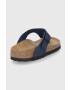 Birkenstock Джапанки Gizeh дамски в черно с равна подметка - Pepit.bg
