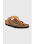 Birkenstock Джапанки GIZEH BS в кафяво с равна подметка - Pepit.bg