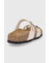 Birkenstock Джапанки Mayari дамски в кремаво с равна подметка - Pepit.bg