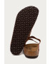 Birkenstock Кожени чехли Arizona в кафяво - Pepit.bg