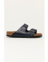 Birkenstock Кожени чехли мъжки в тъмносиньо - Pepit.bg