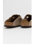 Birkenstock Кожени чехли мъжки в бежово - Pepit.bg