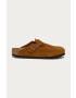 Birkenstock Кожени чехли мъжки в кафяво - Pepit.bg