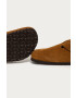 Birkenstock Кожени чехли мъжки в кафяво - Pepit.bg