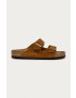 Birkenstock Кожени чехли Arizona в кафяво 1009526 - Pepit.bg