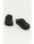 Birkenstock Велурени чехли Boston SFB в черно 59461 - Pepit.bg