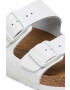 Birkenstock Кожени чехли Arizona в бяло 1025048 - Pepit.bg