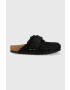 Birkenstock Кожени чехли Nagoya в черно 1020413 - Pepit.bg