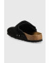 Birkenstock Кожени чехли Nagoya в черно 1020413 - Pepit.bg
