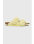 Birkenstock Пантофи Arizona Bb Shearling в жълто - Pepit.bg