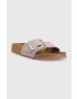 Birkenstock Велурени чехли - Pepit.bg