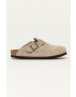 Birkenstock Велурени чехли - Pepit.bg