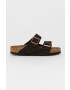 Birkenstock Велурени чехли - Pepit.bg