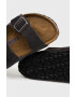 Birkenstock Велурени чехли Arizona Sfb в сиво - Pepit.bg