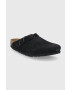 Birkenstock Велурени чехли - Pepit.bg