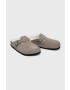 Birkenstock Велурени чехли Boston Shearling - Pepit.bg