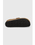 Birkenstock Велурени чехли Buckley Shearling в кафяво - Pepit.bg