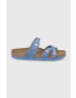 Birkenstock Велурени чехли Franca - Pepit.bg