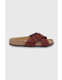 Birkenstock Велурени чехли Siena - Pepit.bg