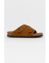 Birkenstock Велурени чехли - Pepit.bg