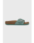 Birkenstock Велурени чехли - Pepit.bg